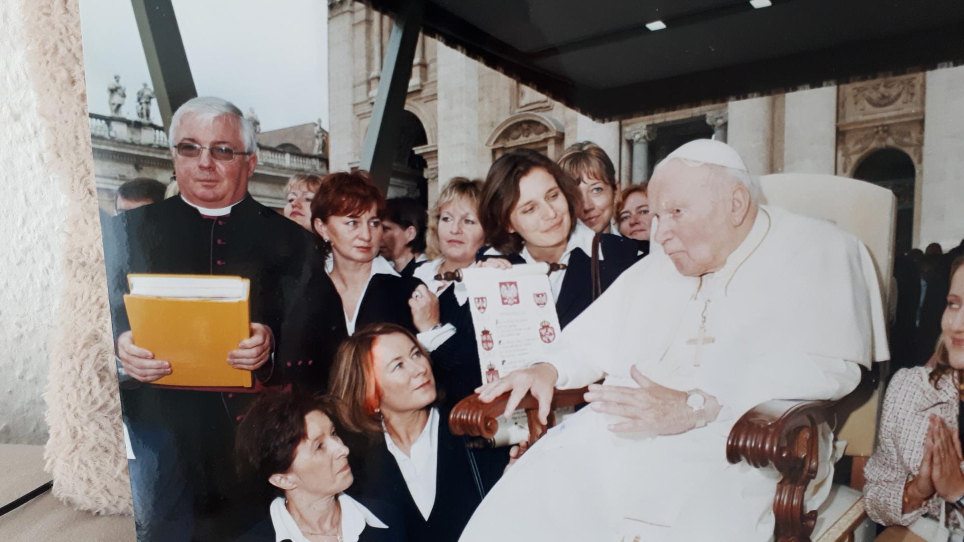 U Ojca św. Jana Pawła II październik 2014